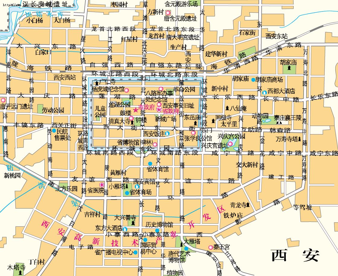 西安市最新地图全面解析