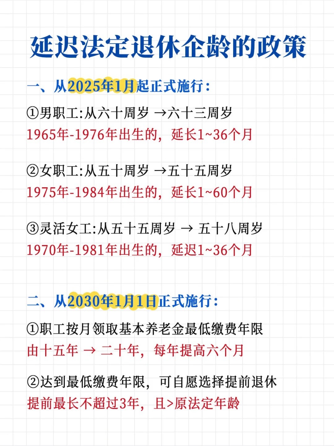 国家延迟退休政策最新解析